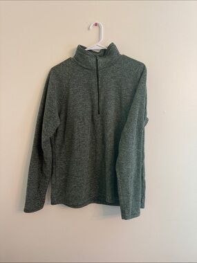 Eddie Bauer Women’s Forest Green Half-Zip Pullover